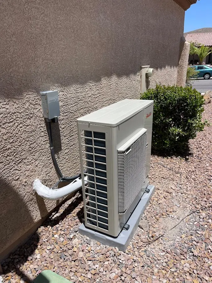 Residential air conditioning condenser unit in Litchfield Park